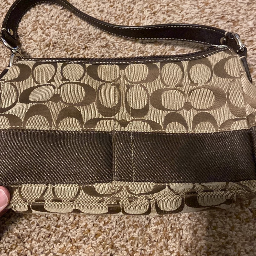 Coach mini hand bag